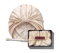 SILKE London - Silk Hair Wrap Bonnet - The Sofia - Champagne Cream