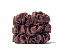 SILKE London - Silk Large Scrunchies : Brown