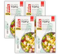 Silken Tofu, Ready to eat (4x308g)