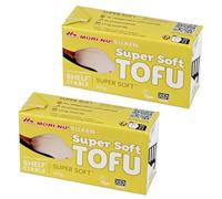 Silken Tofu | Soft, Firm & Super Soft | High-Protein, Non-GMO, Vegan, KSA Certified | 305g-307g (Pack of 2) (Super Soft Tofu 307g)
