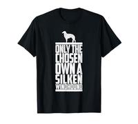 Silken Windhound Only Chose One Own Dog Mom Dad Funny T-Shirt