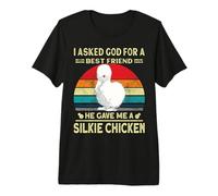 Silkie Chicken Accessories Keeper Owner Silk Chicken Premium T-Shirt