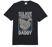 Silkie Chicken Daddy Comfort Colors Adult Heavyweight T-Shirt