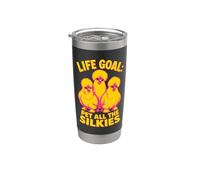 Silkie Chickens Lover Stainless Steel Insulated Tumbler