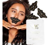 Silkie Sleep Mouth Lip Sculpting sleep tape collagen lip plumping Dermatologically Tested Supports Nasal Breathing and Reduces Snoring residue free stay on all night - 30 strips (Noir)