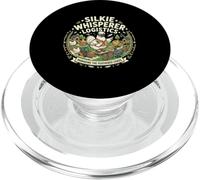 Silkie Whisperer Logistics Managing The Feathered Chaos Mom PopSockets PopGrip for MagSafe