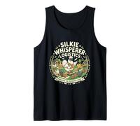 Silkie Whisperer Logistics Managing The Feathered Chaos Mom Tank Top