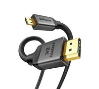 Silkland 10K 8K 4K Micro HDMI to HDMI 1M, Not Mini HDMI