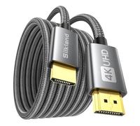 Silkland 4K HDMI Cable 2M, Nylon Braided 18Gbps High Speed | 4K@60Hz, 2K@144Hz/120Hz, ARC, HDR, Compatible with TV, Blu-ray Player, PS5/PS4, DVD, Xbox, Soundbar, Sky, PC, Laptop