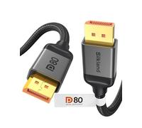 Silkland 80Gbps DisplayPort Cable 2.1 0.5M [VESA Certified], [8K@240Hz, 4K@960Hz 480Hz 360Hz 240Hz] DP Cable, HDR HDCP DSC 1.2a Display Port Compatible FreeSync G-Sync Graphics Cards 5090 7900XTX
