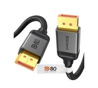 Silkland 80Gbps DisplayPort Cable 2.1 1.5M [VESA Certified], [8K@240Hz, 4K@960Hz 480Hz 360Hz 240Hz] DP Cable, HDR HDCP DSC 1.2a Display Port Compatible FreeSync G-Sync Graphics Cards 5090 7900XTX