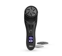 Silk'n Callus Remover - Removes Hard Skin on Wet and Dry Feet - Pedicure Set for Feet With Vacuum System - FreshPedi - Waterproof Electric Foot File - Black