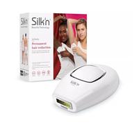 Silk'n Permanent Hair Remover for Light to Dark Skin, 400,000 Light Pulses, Pulse and Sliding Technology, eHPL, Infinity, White, INF1PE1001