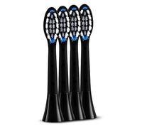 Silk'n SonicYou Refills Family Pack Regular Electric Toothbrush Heads Black 4 Pack