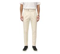Silkochino Trousers - male - PT Torino - Suit Trousers - Beige - 2XL - Trousers 2XL