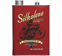 Silkolene Chatsworth SAE 30 Classic & Vintage Monograde Mineral Engine Oil - 4 Litres
