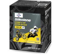 Silkolene Comp 4 10w40 XP Bike Ester Based Synthetic Engine Oil 4 Litre