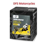 Silkolene Comp 4 10w40 XP Bike Ester Based Synthetic Engine Oil 4 Litre