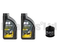 Silkolene Comp 4 Oil Hi-Flo HF204RC Oil Filter Kawasaki ER-6N ER6 (ER650) 2006