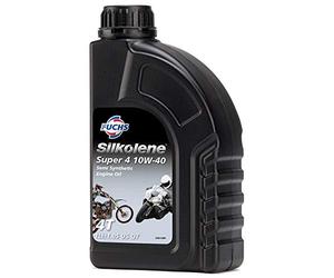 Silkolene Motorbike Quality Semi Synthetic Motorcycle Engine Oil SUPER-4 10W-40 1L BOTTLE