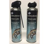 Silkolene motorcycle quad aerosol spray can chain lube lubricant 500ml