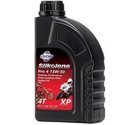 Silkolene Motorcycle Quality Fully Synthetic Motorbike Engine Oil PRO-4 XP 15W-50 1L BOTTLE
