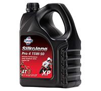 Silkolene Motorcycle Quality Fully Synthetic Motorbike Engine Oil PRO-4 XP 15W-50 4L BOTTLE