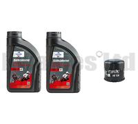 Silkolene Pro 4 Oil and Hi-Flo Oil Filter for Kawasaki ER-6N ER6 (ER650) 2006