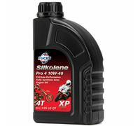 Silkolene Pro 4 XP SAE 10W-40 Fully Synthetic Ester Motocycle Engine Oil 1 Litre