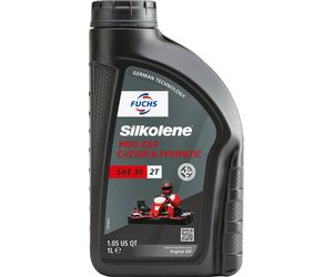 Silkolene Pro KR2 Castor Ester Synthetic 2T SAE 30 Karting Engine Oil 1L 1 Litre