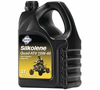 Silkolene QUAD ATV 10W-40 10W40 Semi Synthetic 4T 4 Stroke Engine Oil - 4 Litres 4L Lube Cube