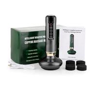 silkomase Cellulite Massager Adjustable Body Sculpting Cellulite Massager - Cordless Suction Cupping Therapy Set for Waist, Neck, Arms & Legs