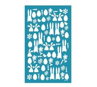 Silkscreen Printing Easter Silkscreen Stencils Clay Jewelry Earrings Decoration Silk Screen Print