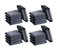 SilkWings 24 Pcs Stainless Steel Sponge Scourers, Kitchen Cleaning Cloth Dish Scrubber, Long Lasting Brush Pot Bowl Metallic Scouring Pad Tools