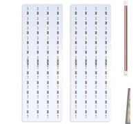 Silkwish 2 x CMYK Lithophane LED Backlight Board Kit for Bambulab - PCB Light Board with Touch Control & Connection Cable for 3D Printed Photo Models, Compatible with Bambulab A1/A1 Mini/P1/P2S/X1C