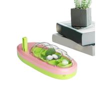 Silkworm Breeding Box | Compact Transparent Design Container Habitat Animal | Compact Small Animals Selection Container for Girls Boys Use | Environment