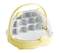 Silkworm Breeding Box, Silkworm Breeding Box And, Portable Habitat Cage with Visible Door, By, Yellow