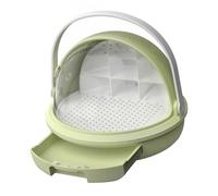 Silkworm Observation Box, Pet Breeding Observation Cabin, Multifunctional Cage for The, Green