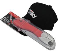Silky 346-17 Folding Pruning Saw Large Teeth 170mm c/w Baseball Cap