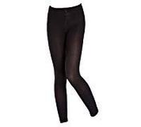 Silky Black Footless Ballet Tights Age 5 to 7