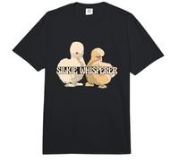 Silky Chicken Whisperer Chinese Silk Chicken Silkie Chicken Comfort Colors Adult Heavyweight T-Shirt