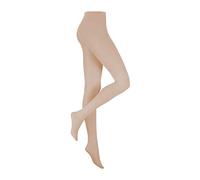 Silky Childs Footed Tights - Tan Age 11-13