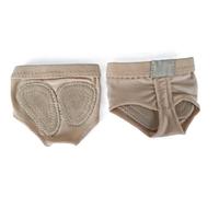 Silky Dance | Girl's 1 Pair | Fabric Foot Thong | Ballet, Jazz, Lyrical & Free Style Dance Wear | Natural (Natural, 13.5-2 UK Child)
