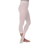 Silky Dance High Perf Recycled Convertible Ballet Tights For Women, Pink, Large