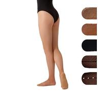 Silky Dance Professional Fishnet Dance Tights Latin Dance Tights - Small - Toast