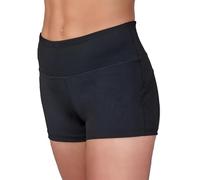 Silky Dance Women's Dance Shorts, Squat Proof Sports Gym Yoga, High Waisted Dance Shorts - Black - Large