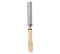 Silky Files, Diamond Rhombic File with Wooden Handle, Metal Glass Grinding Woodworking Garden Tool, Diamond File Saw Silky Taper File for Woodworking (4 inches (100mm))