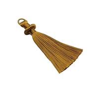 Silky Floss bookmark Tassels ， Tassels Multicolor 7.7cm 10 Pcs Bookmark Jewelry Eardrop Key Chain Decoration DIY(Tr)