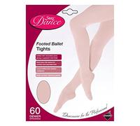 Silky Full Foot Spandex Ballet Dance Tights, Childrens, Pink, Age 11/13 yrs