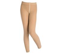 (7-9 Years, Tan) Silky Girls Dance Footless Ballet Tights (1 Pair)